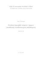 prikaz prve stranice dokumenta Problem hanojskih tornjeva i njegovo modeliranje transformacijom multiskupova