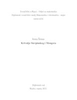 prikaz prve stranice dokumenta Krivulje Sierpinskog i Mengera